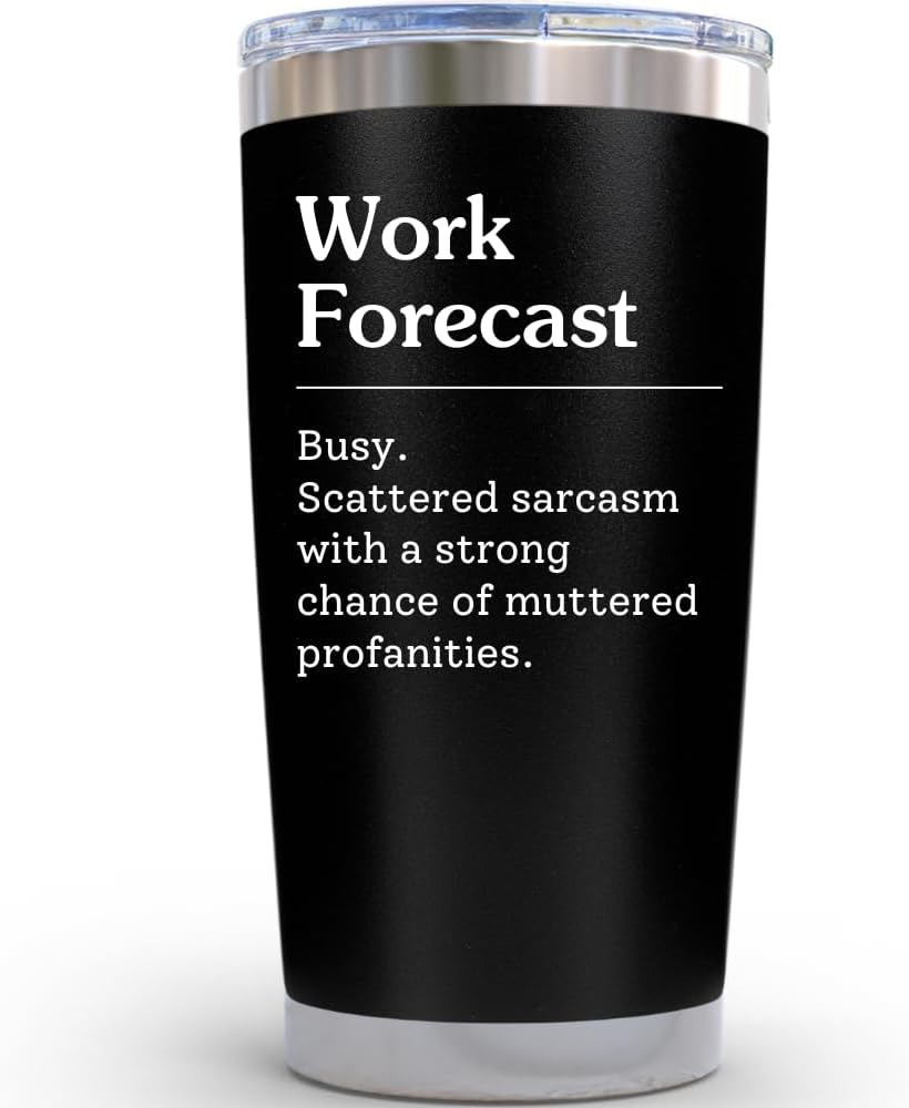 Funny Work Forecast Mug