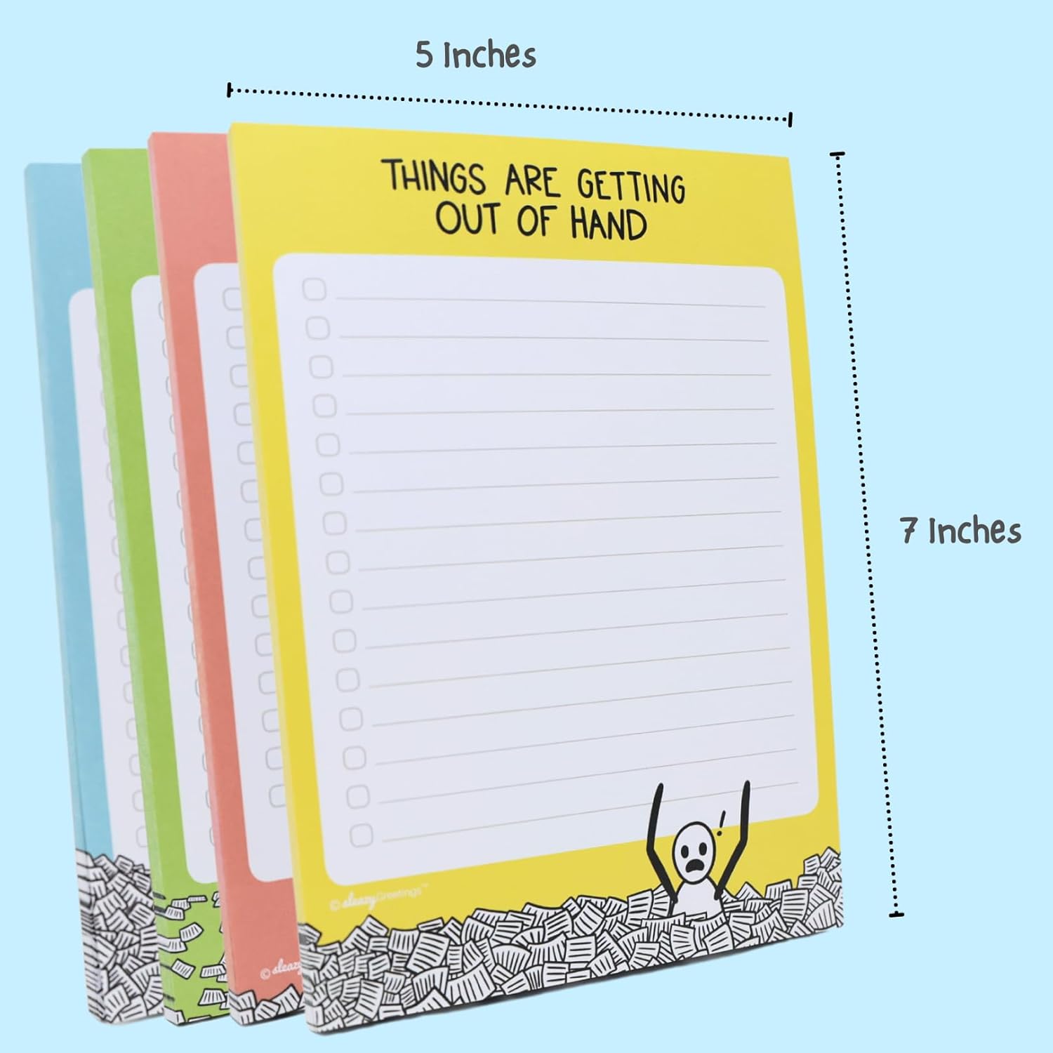 Sassy To Do List Notepad Set