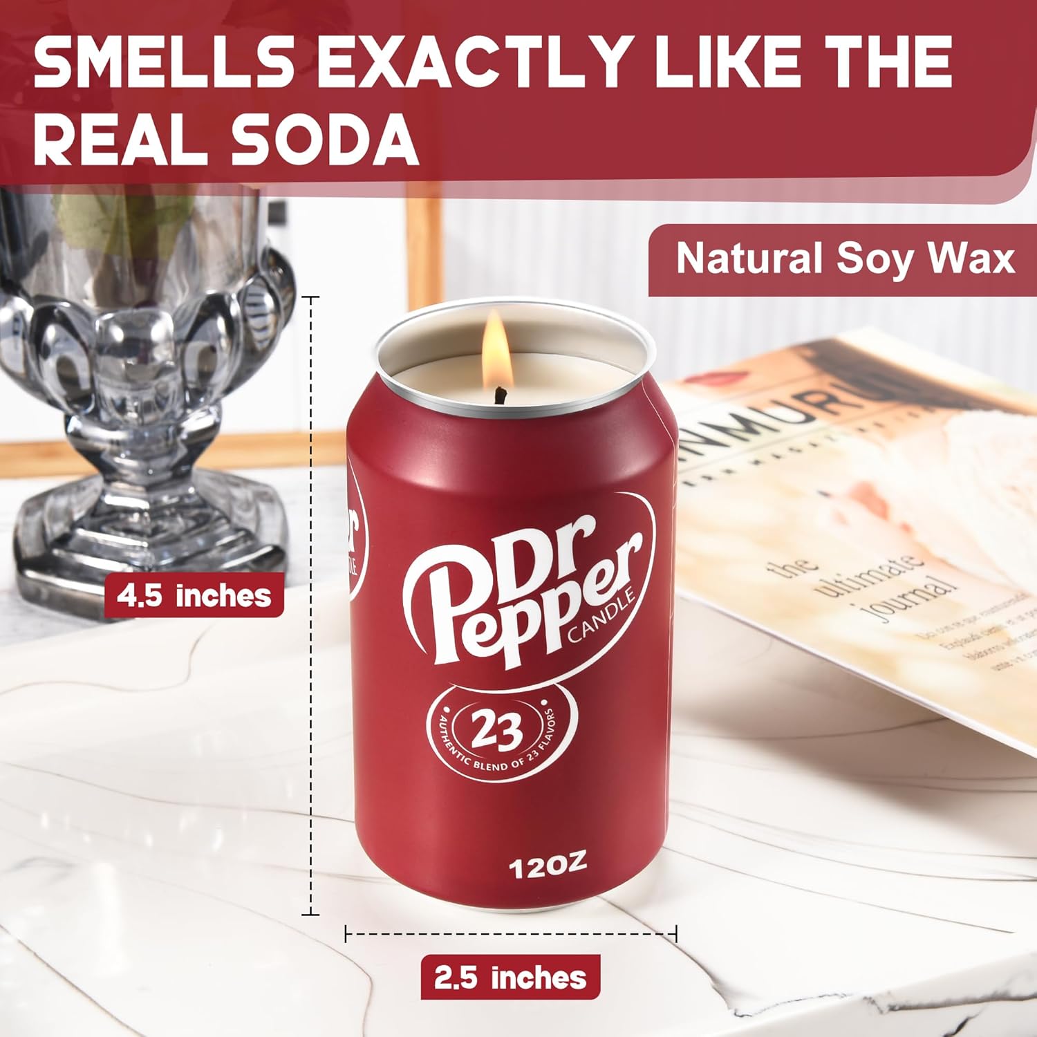 Doctor Pepper Scented Candle