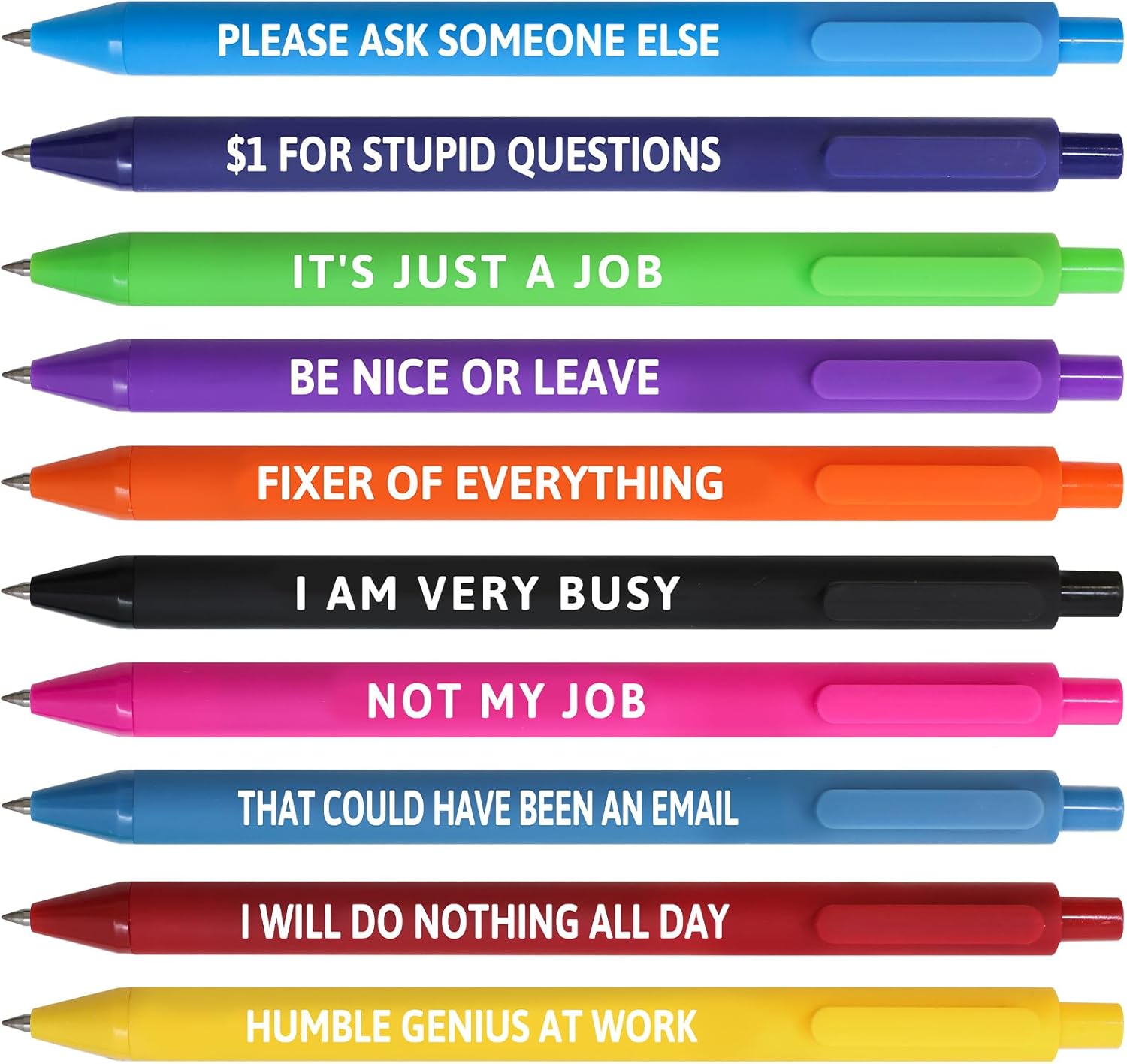 Sassy Sarcastic Pens Set