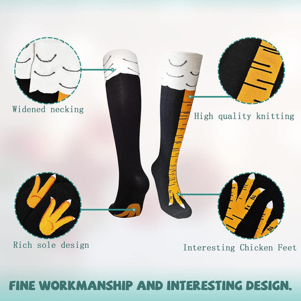Hilarious Chicken Leg Socks