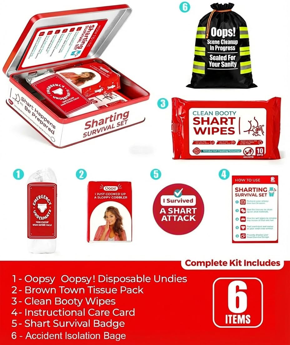 Hilarious Bathroom Prank Kit