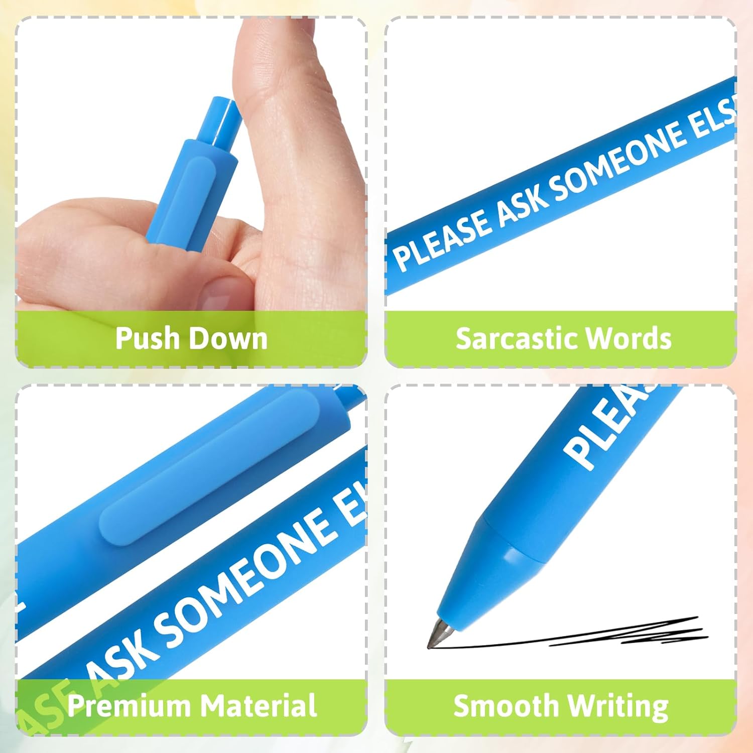 Sassy Sarcastic Pens Set