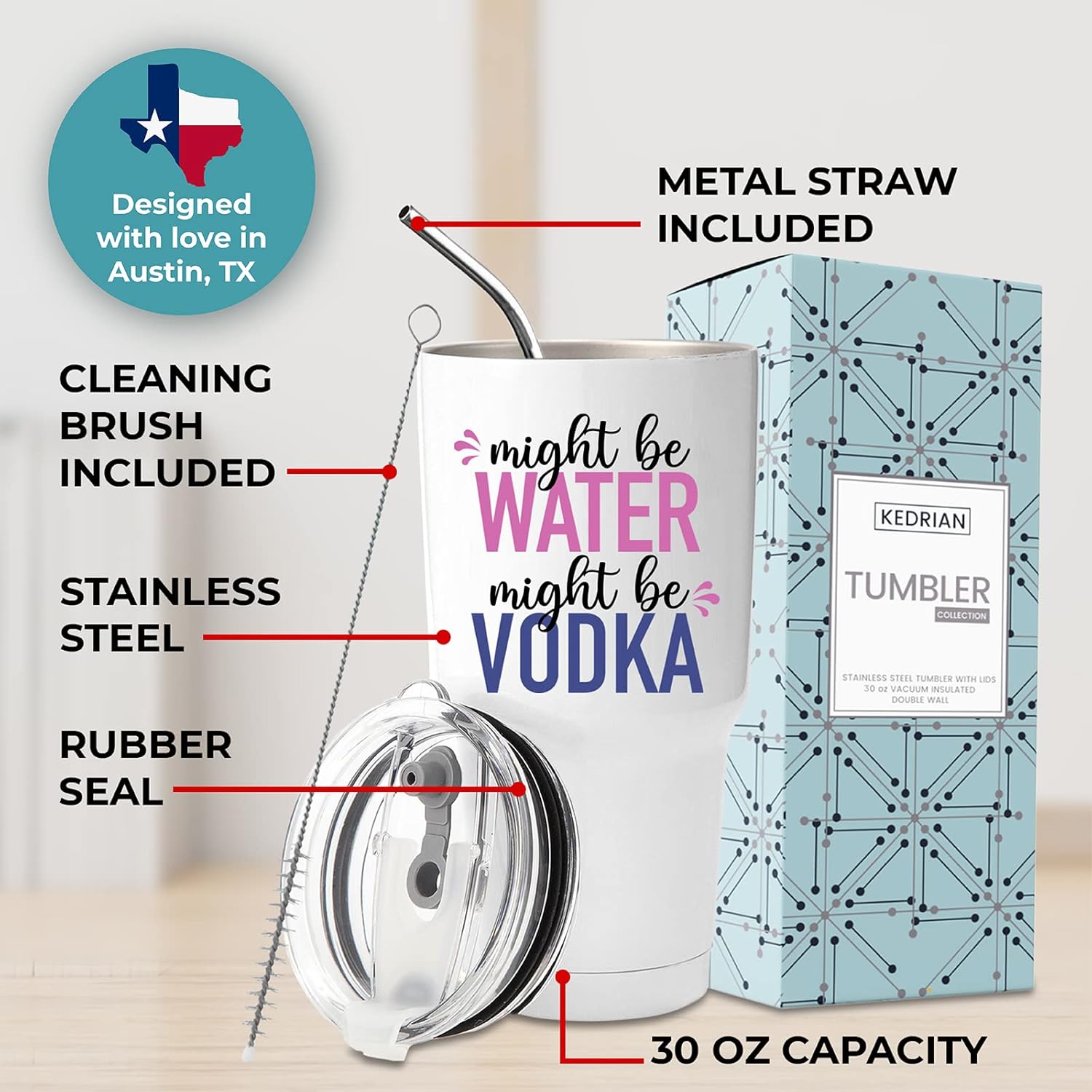 Cheeky Vodka Tumbler Gift