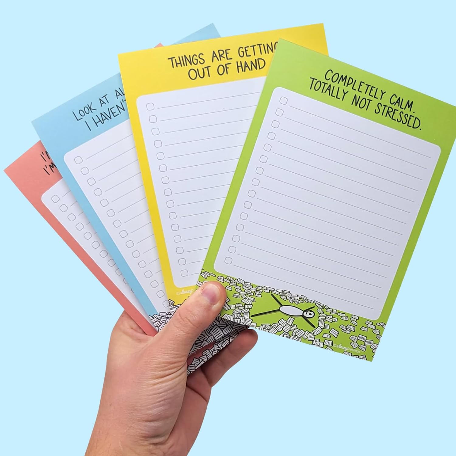 Sassy To Do List Notepad Set