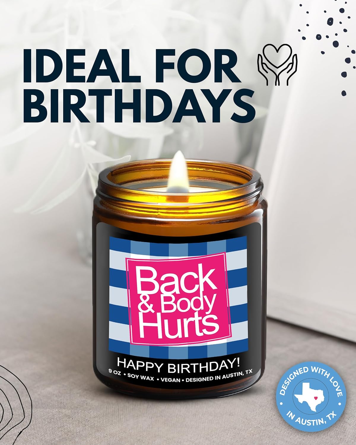 Funny Birthday Candle Gift Set