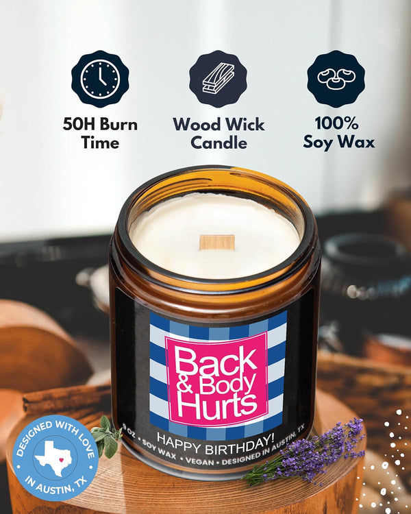 Funny Birthday Candle Gift Set